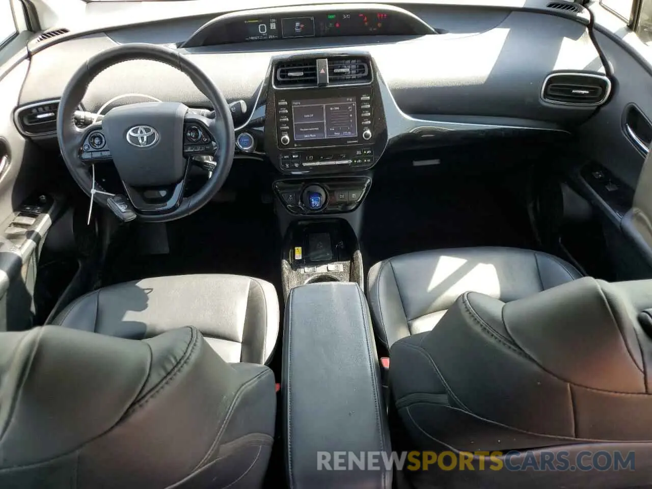 8 fotografías del automóvil dañado JTDKAMFU3N3154599 TOYOTA PRIUS NIGH 2022