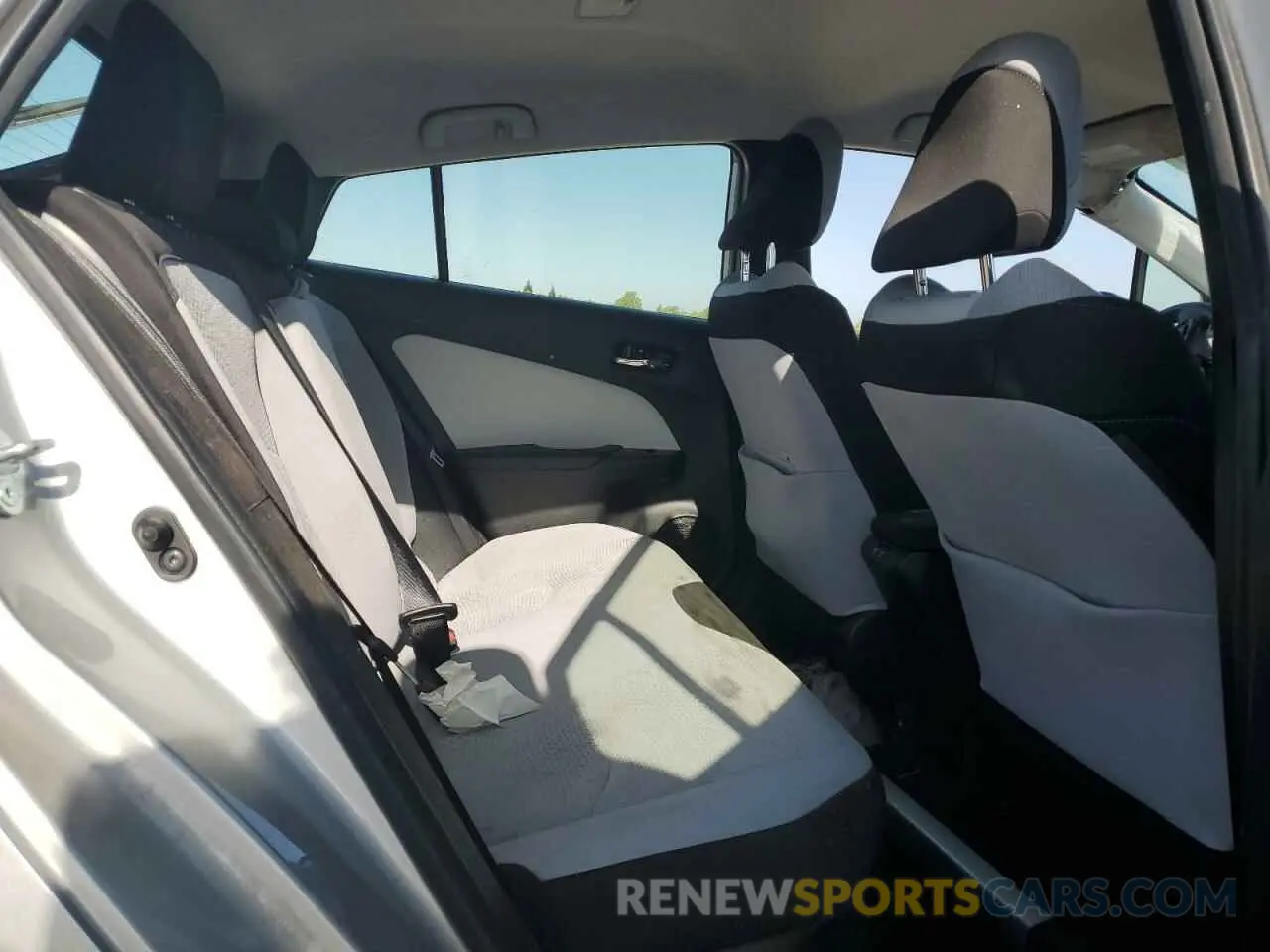 10 fotografías del automóvil dañado JTDKAMFU3N3162492 TOYOTA PRIUS NIGH 2022