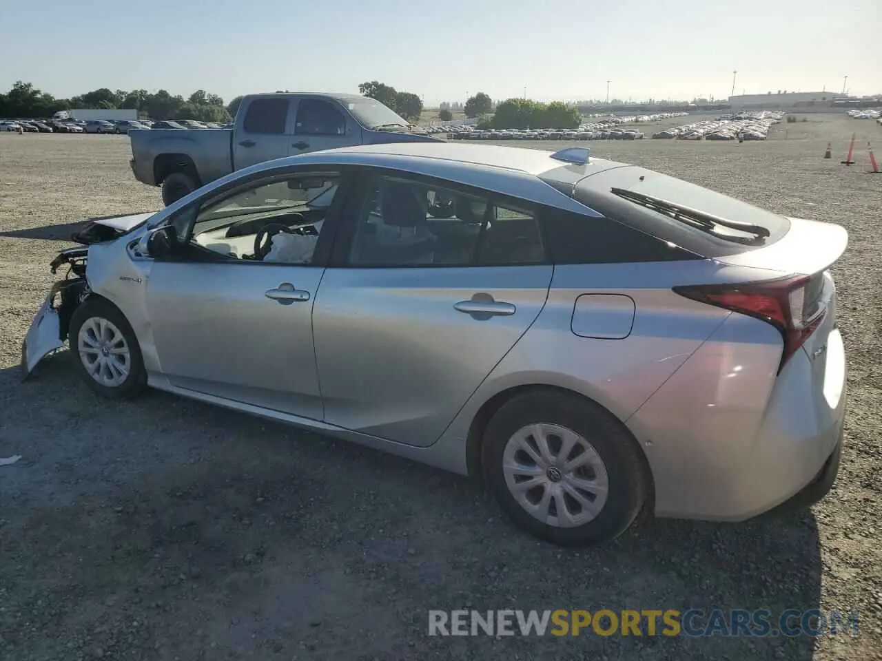 2 fotografías del automóvil dañado JTDKAMFU3N3162492 TOYOTA PRIUS NIGH 2022