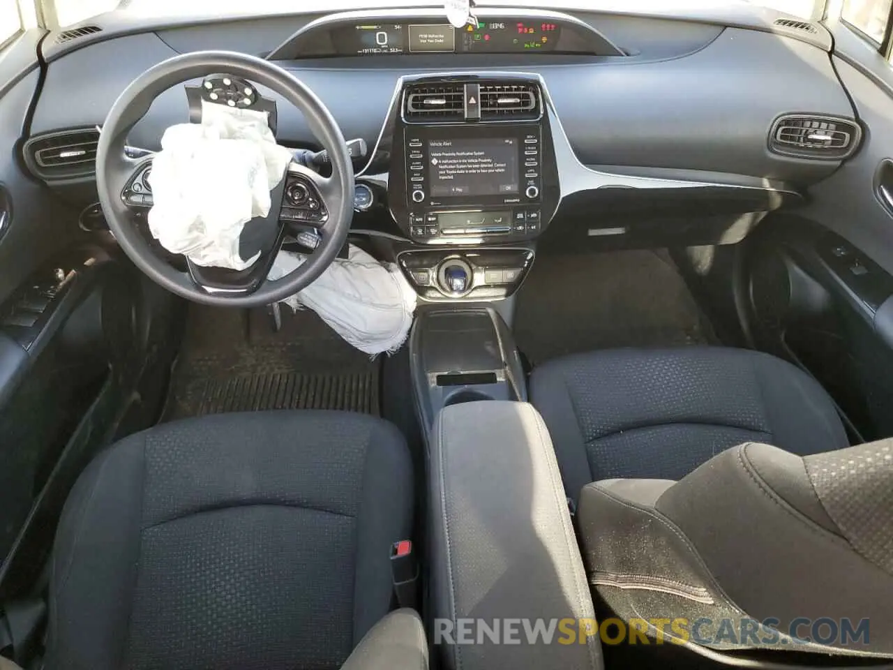8 fotografías del automóvil dañado JTDKAMFU3N3166378 TOYOTA PRIUS NIGH 2022