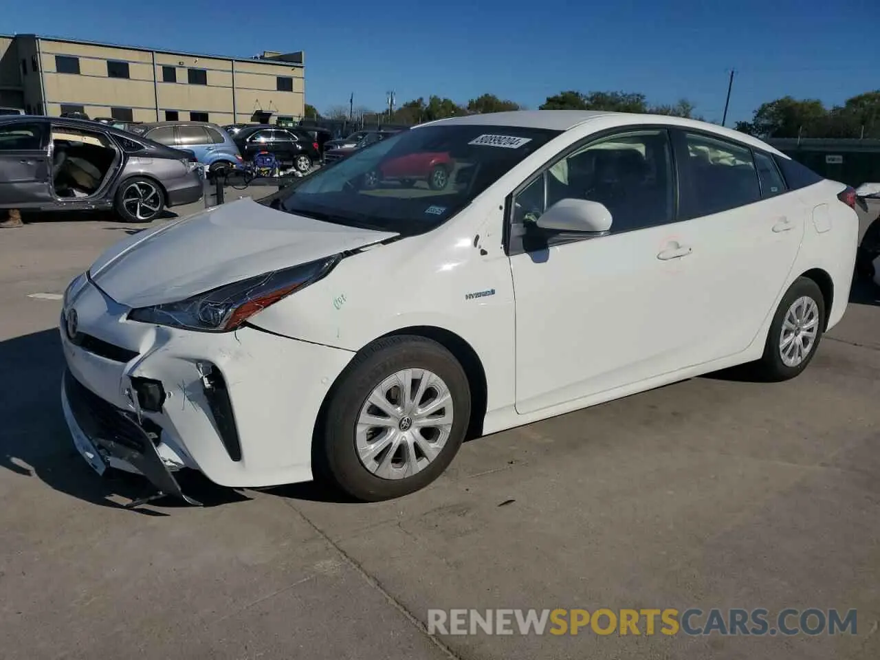 1 fotografías del automóvil dañado JTDKAMFU3N3178613 TOYOTA PRIUS NIGH 2022