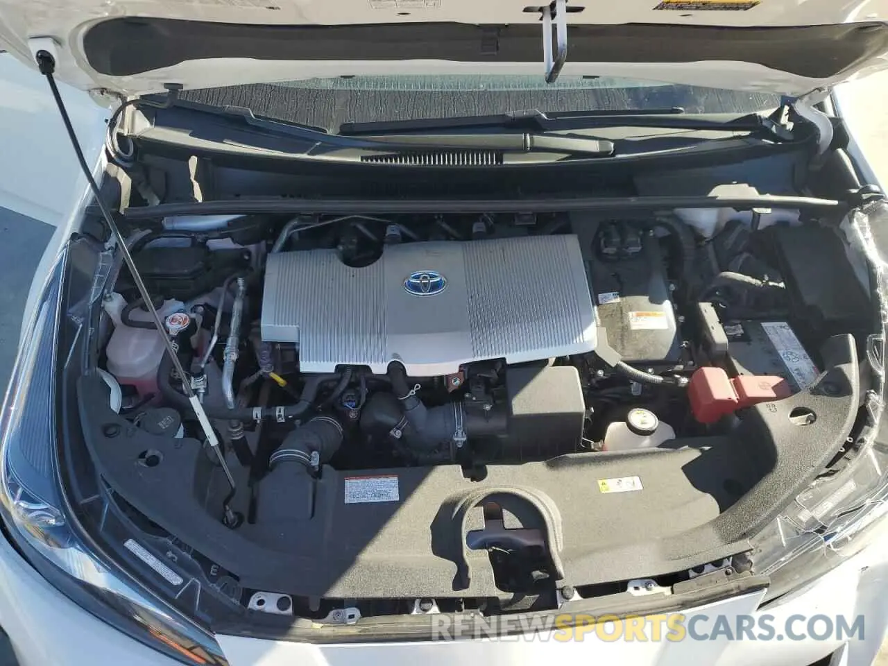 11 fotografías del automóvil dañado JTDKAMFU3N3178613 TOYOTA PRIUS NIGH 2022