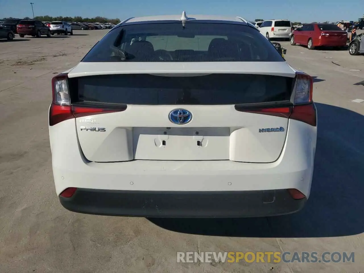 6 fotografías del automóvil dañado JTDKAMFU3N3178613 TOYOTA PRIUS NIGH 2022