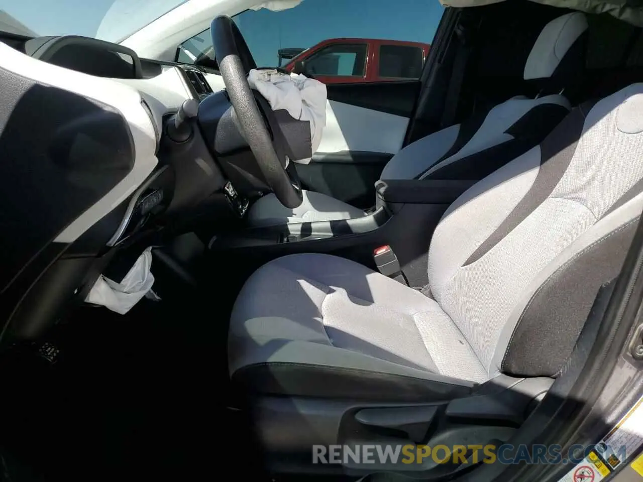 7 fotografías del automóvil dañado JTDKAMFU3N3180636 TOYOTA PRIUS NIGH 2022