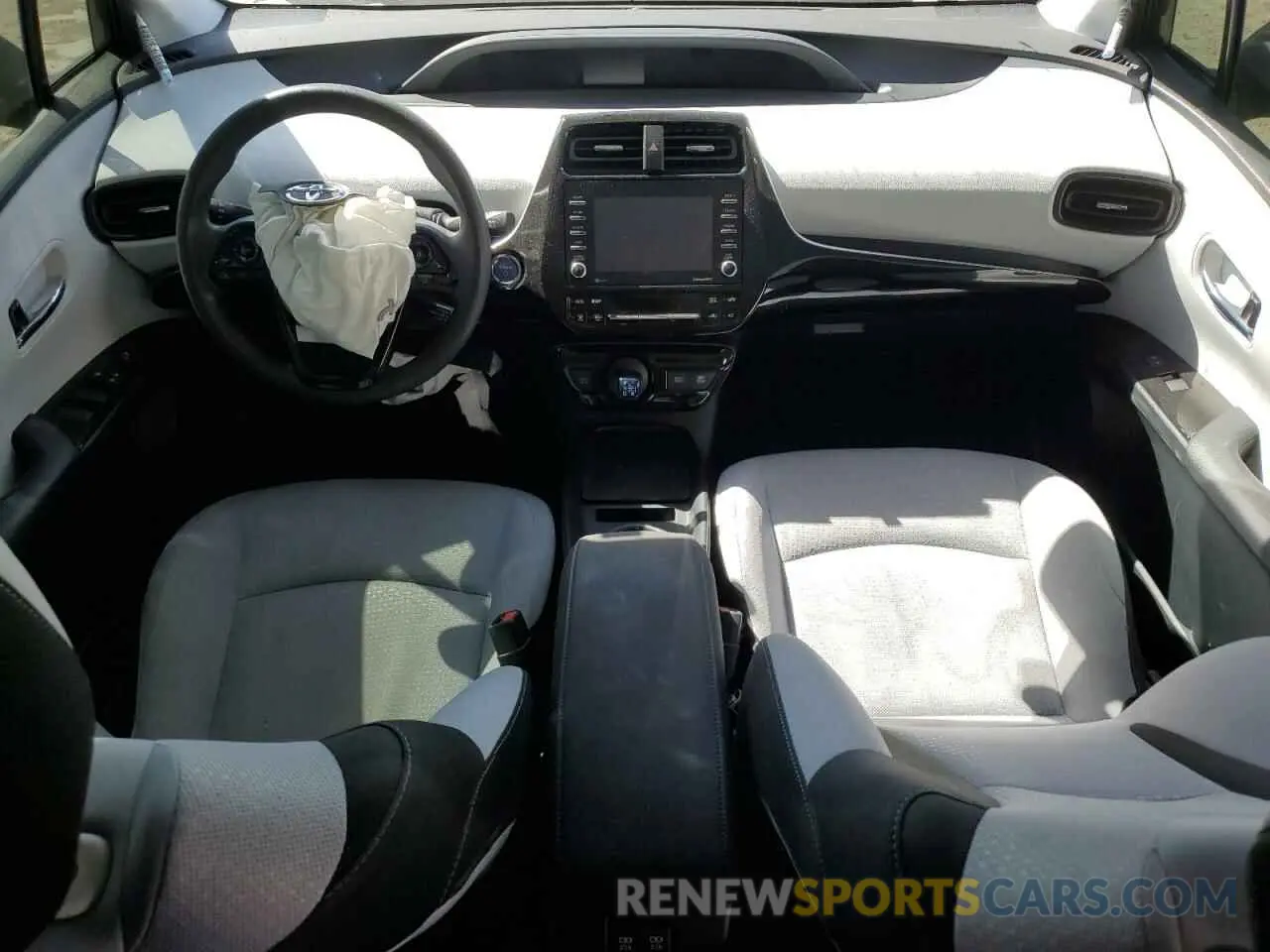 8 fotografías del automóvil dañado JTDKAMFU3N3180636 TOYOTA PRIUS NIGH 2022