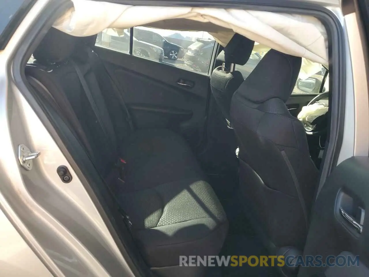 10 fotografías del automóvil dañado JTDKAMFU4N3156832 TOYOTA PRIUS NIGH 2022