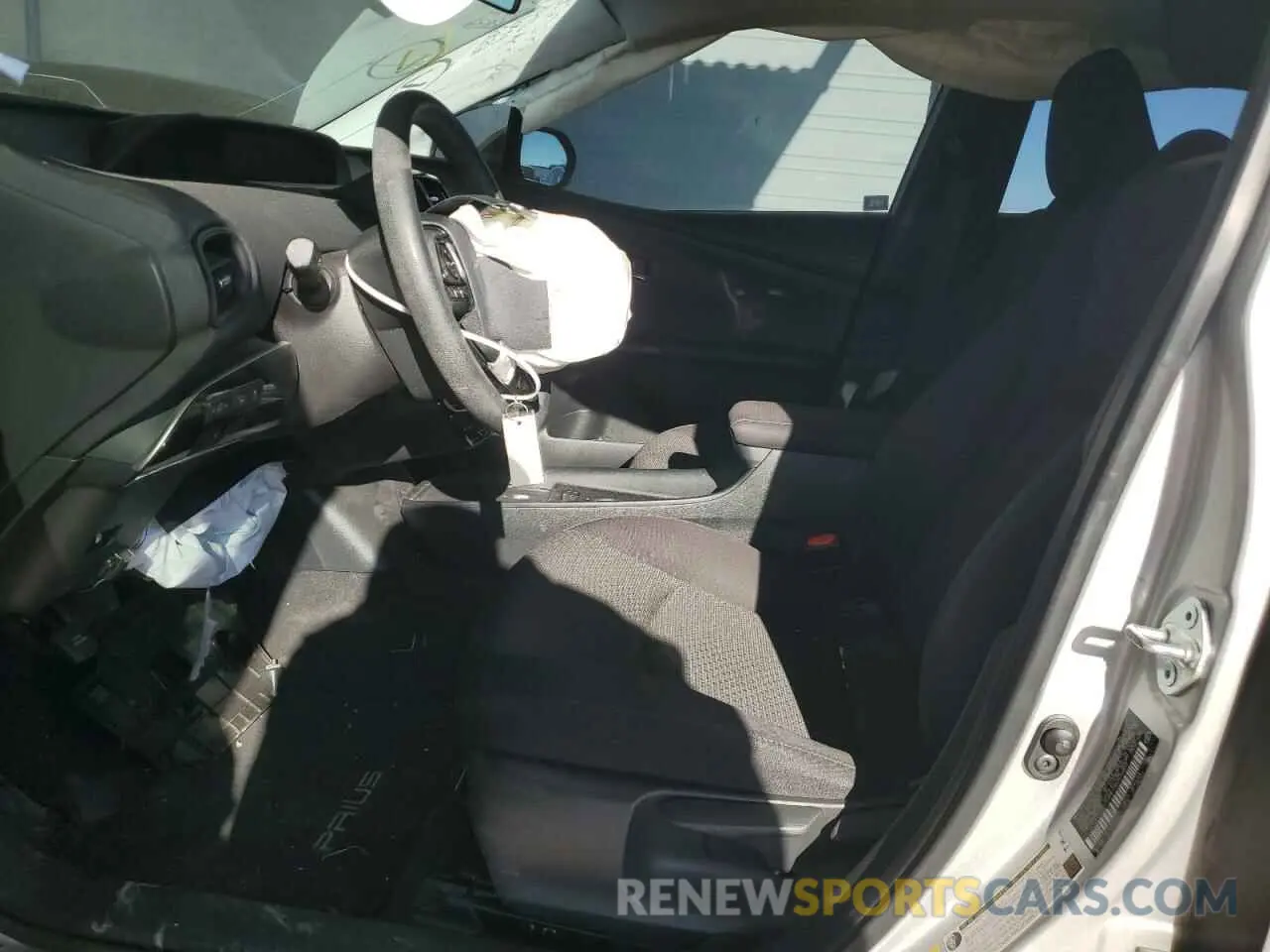 7 fotografías del automóvil dañado JTDKAMFU4N3156832 TOYOTA PRIUS NIGH 2022