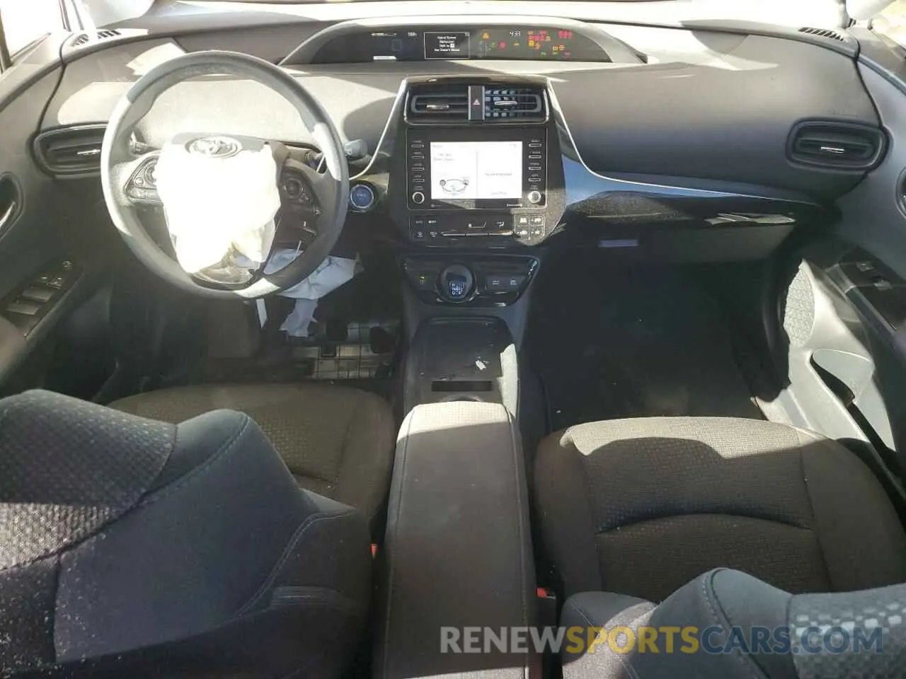 8 fotografías del automóvil dañado JTDKAMFU4N3156832 TOYOTA PRIUS NIGH 2022