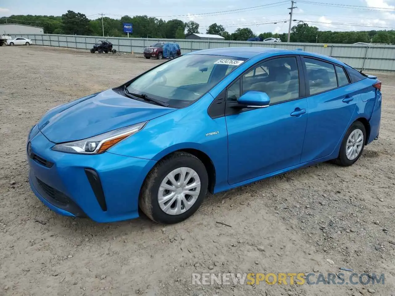 1 fotografías del automóvil dañado JTDKAMFU4N3159035 TOYOTA PRIUS NIGH 2022