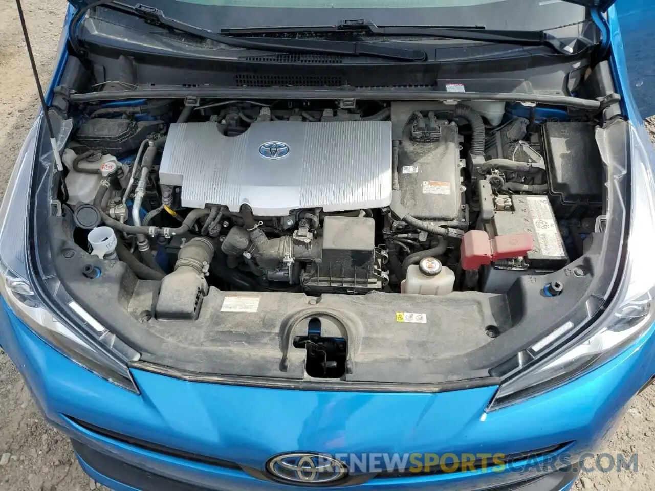 11 fotografías del automóvil dañado JTDKAMFU4N3159035 TOYOTA PRIUS NIGH 2022