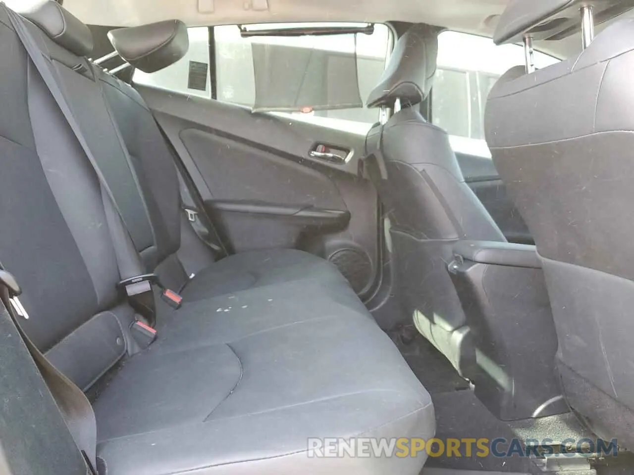 10 fotografías del automóvil dañado JTDKAMFU4N3168866 TOYOTA PRIUS NIGH 2022