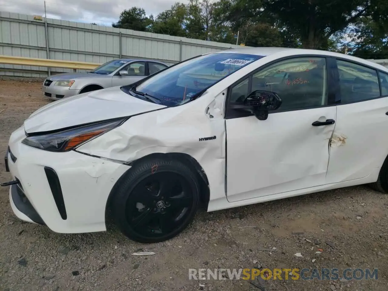 9 fotografías del automóvil dañado JTDKAMFU4N3173064 TOYOTA PRIUS NIGH 2022
