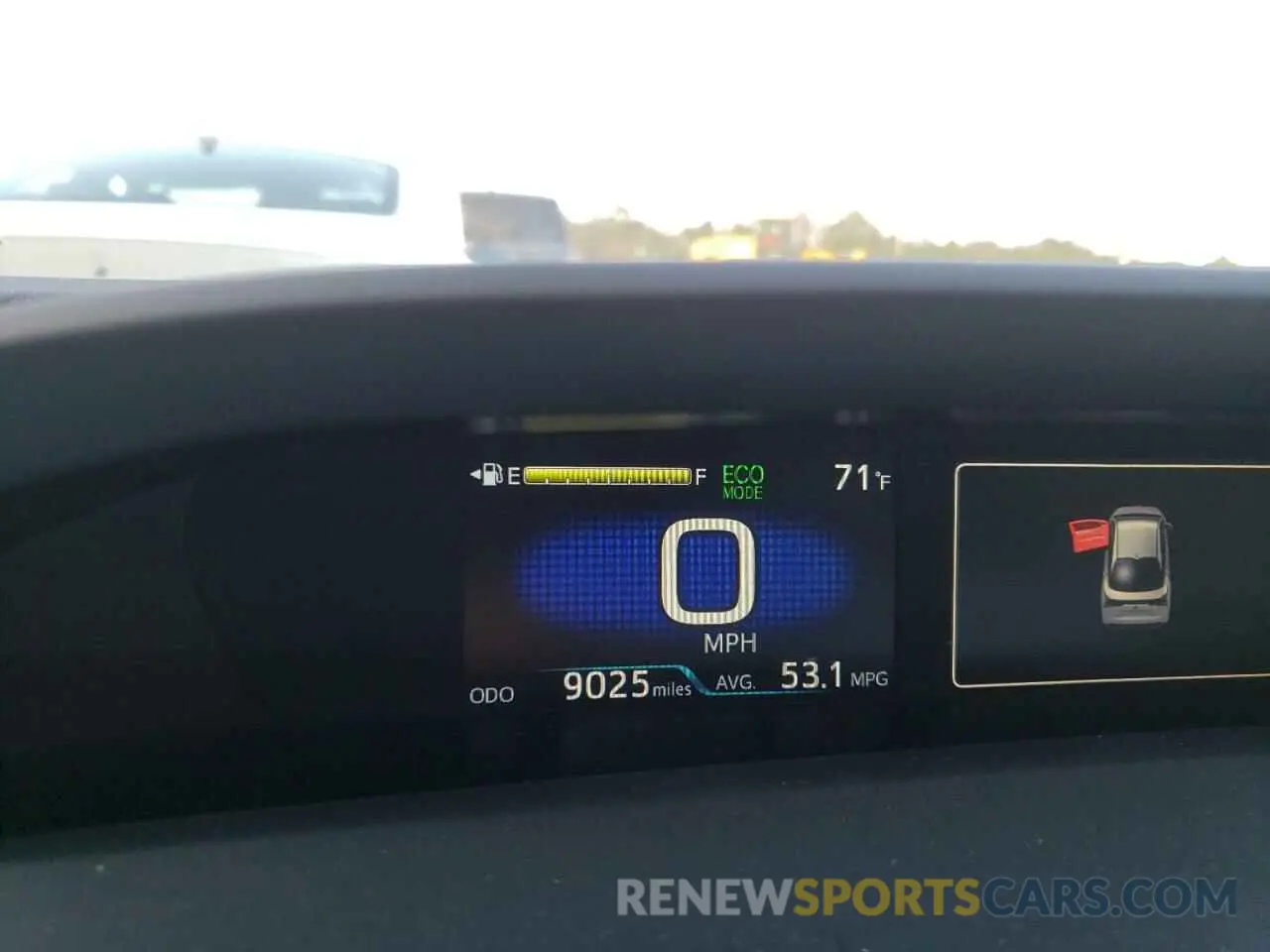 9 fotografías del automóvil dañado JTDKAMFU4N3177521 TOYOTA PRIUS NIGH 2022