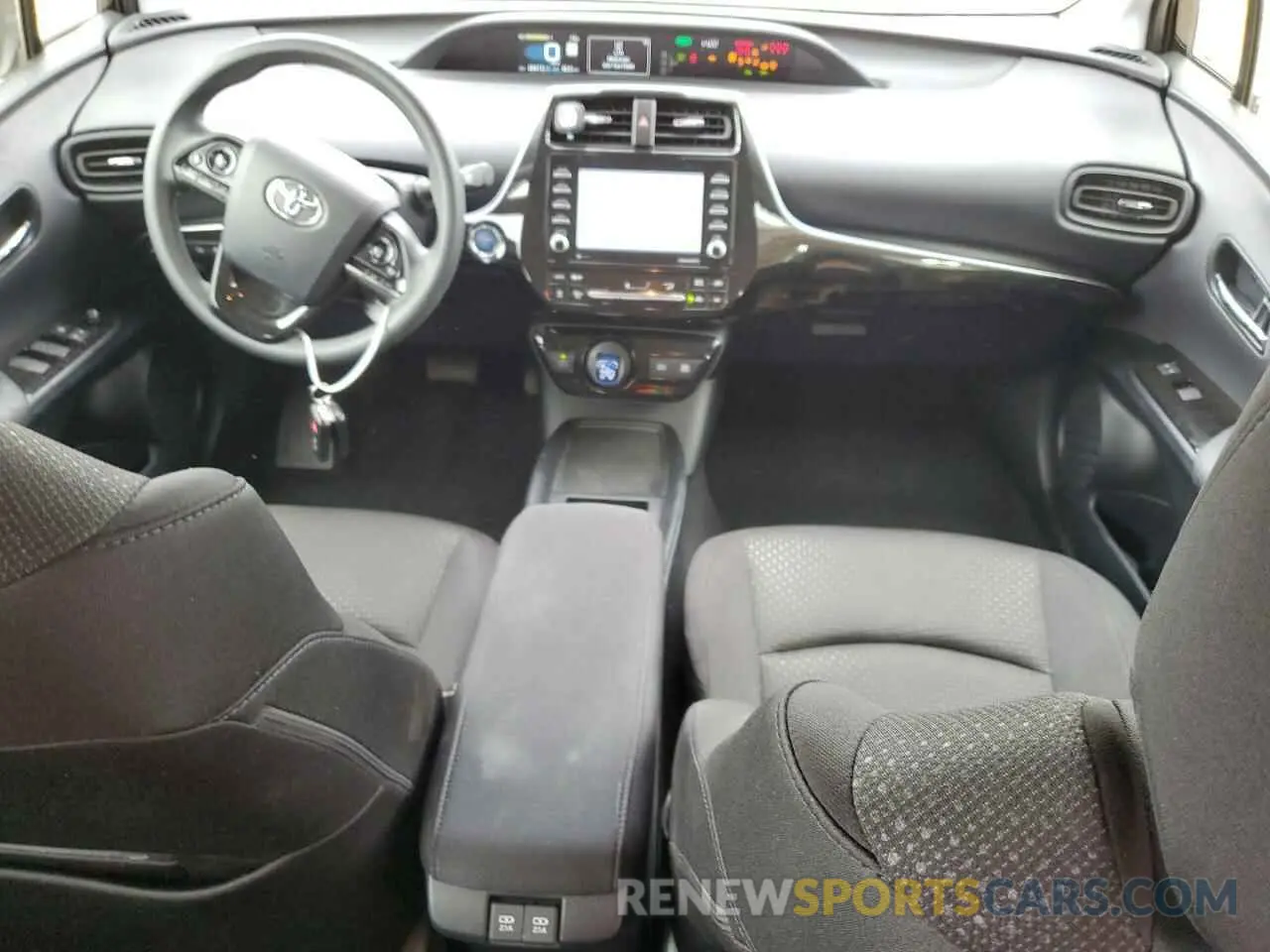 8 fotografías del automóvil dañado JTDKAMFU4N3186736 TOYOTA PRIUS NIGH 2022