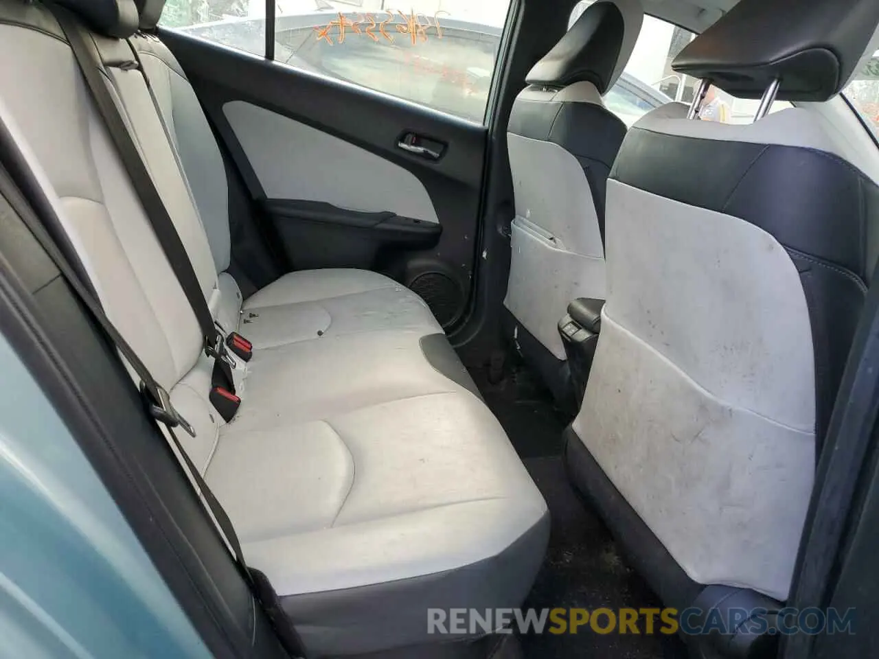 10 fotografías del automóvil dañado JTDKAMFU4N3187143 TOYOTA PRIUS NIGH 2022