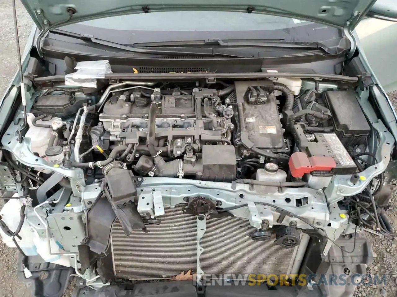 11 fotografías del automóvil dañado JTDKAMFU4N3187143 TOYOTA PRIUS NIGH 2022