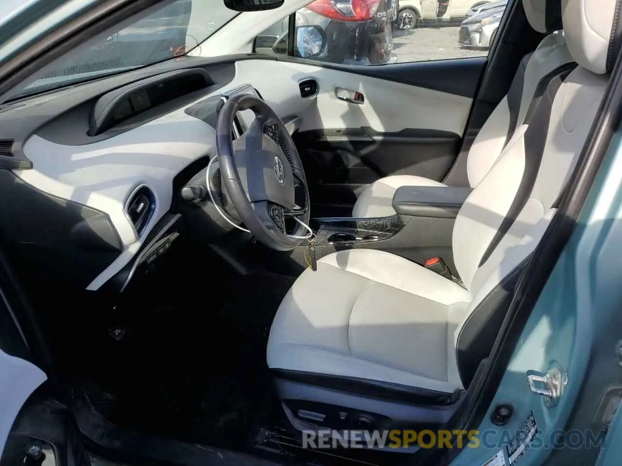 7 fotografías del automóvil dañado JTDKAMFU4N3187143 TOYOTA PRIUS NIGH 2022