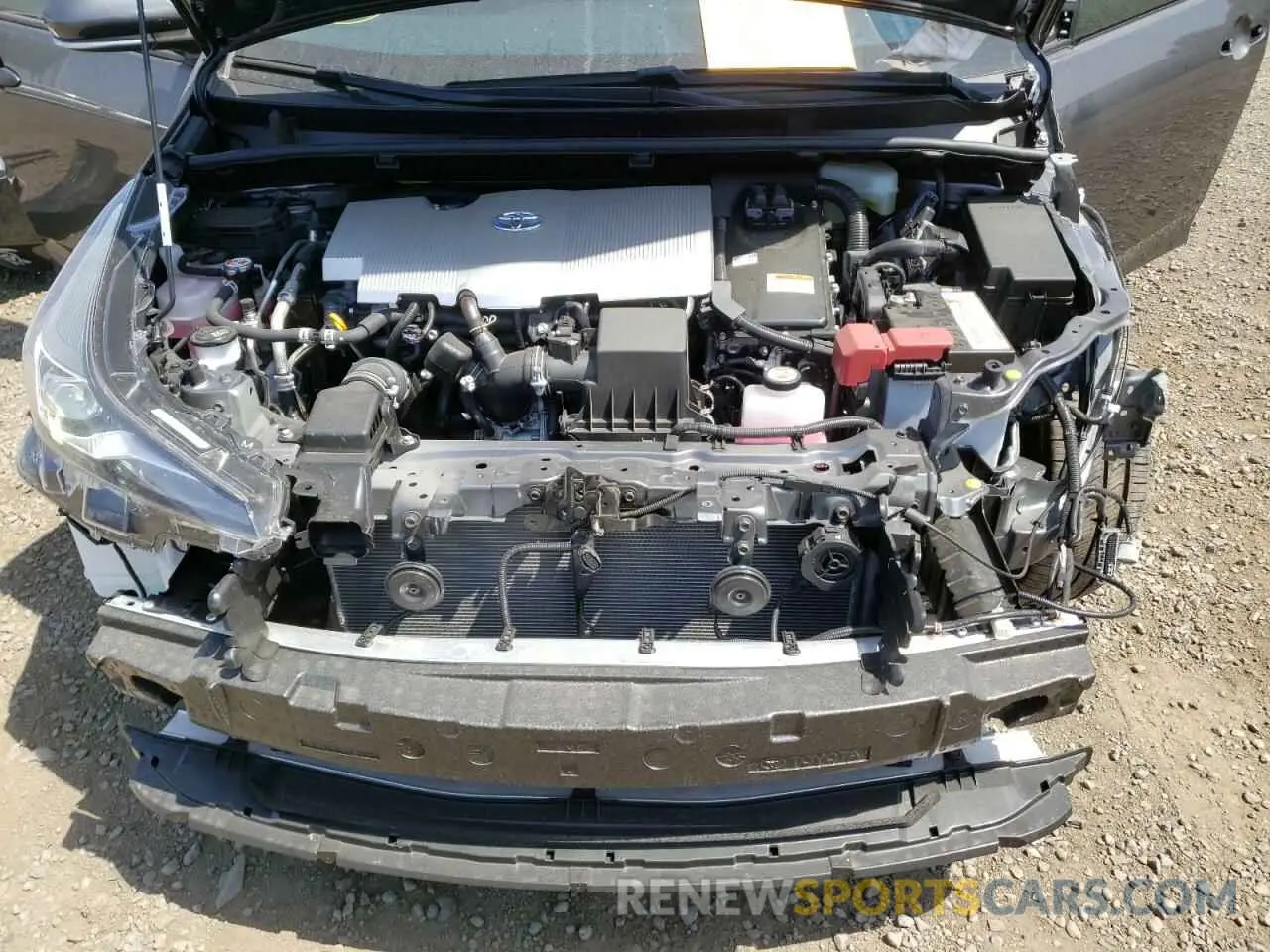 7 fotografías del automóvil dañado JTDKAMFU5N3156774 TOYOTA PRIUS NIGH 2022