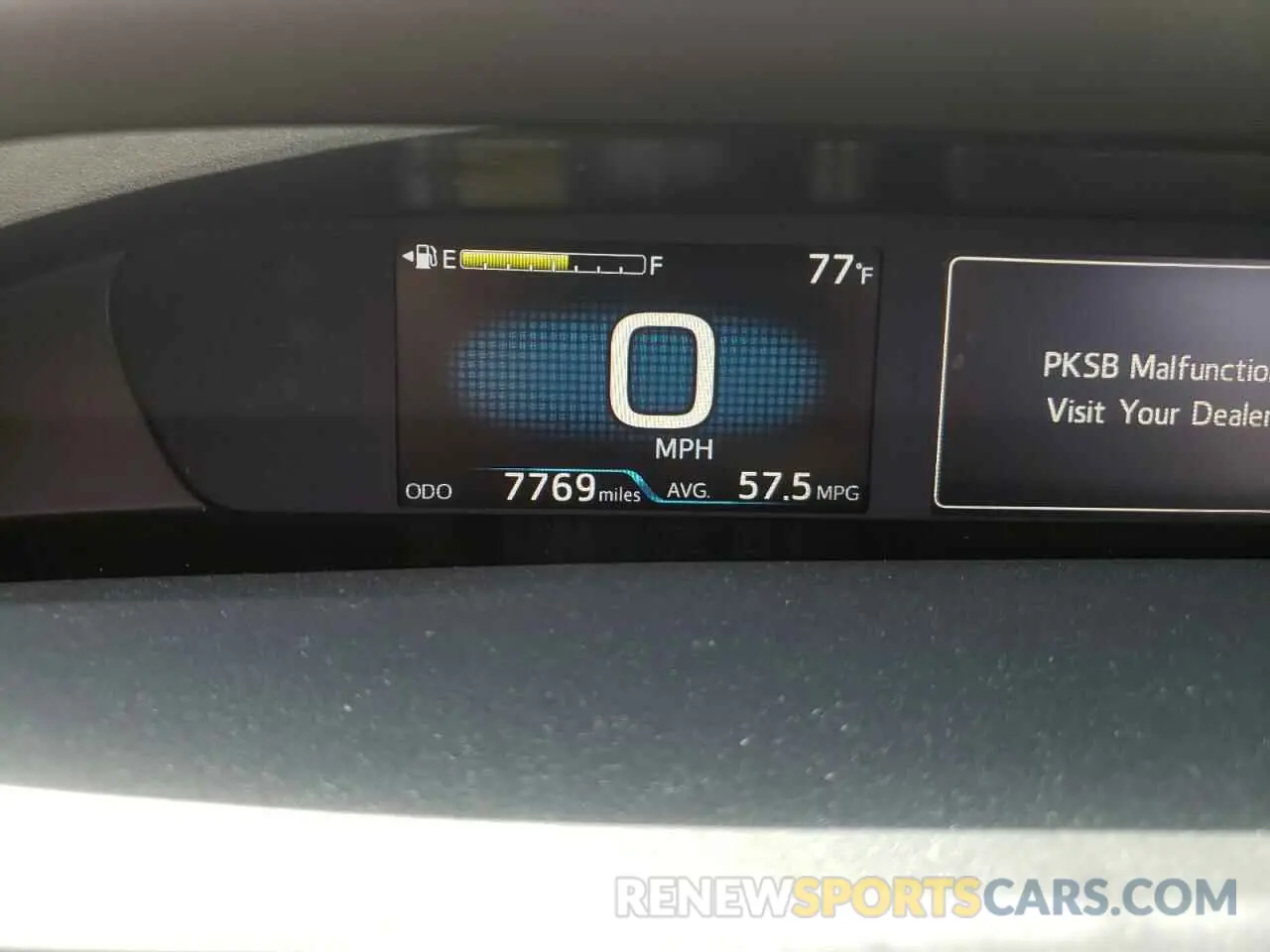 8 fotografías del automóvil dañado JTDKAMFU5N3156774 TOYOTA PRIUS NIGH 2022
