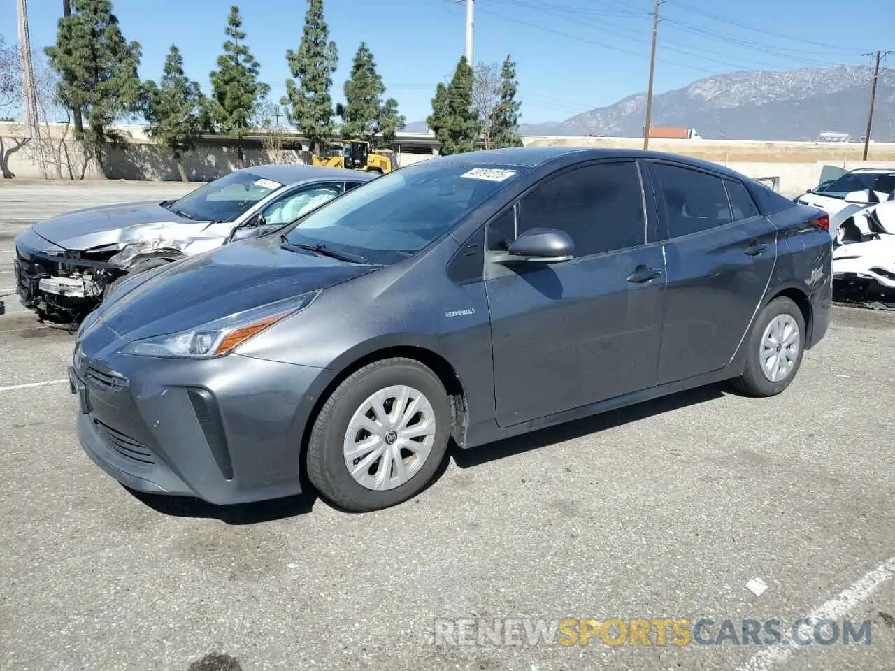 1 fotografías del automóvil dañado JTDKAMFU5N3165944 TOYOTA PRIUS NIGH 2022