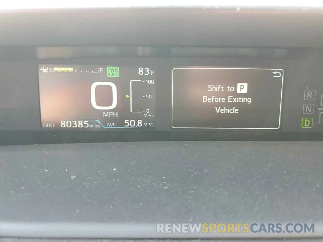 9 fotografías del automóvil dañado JTDKAMFU5N3165944 TOYOTA PRIUS NIGH 2022