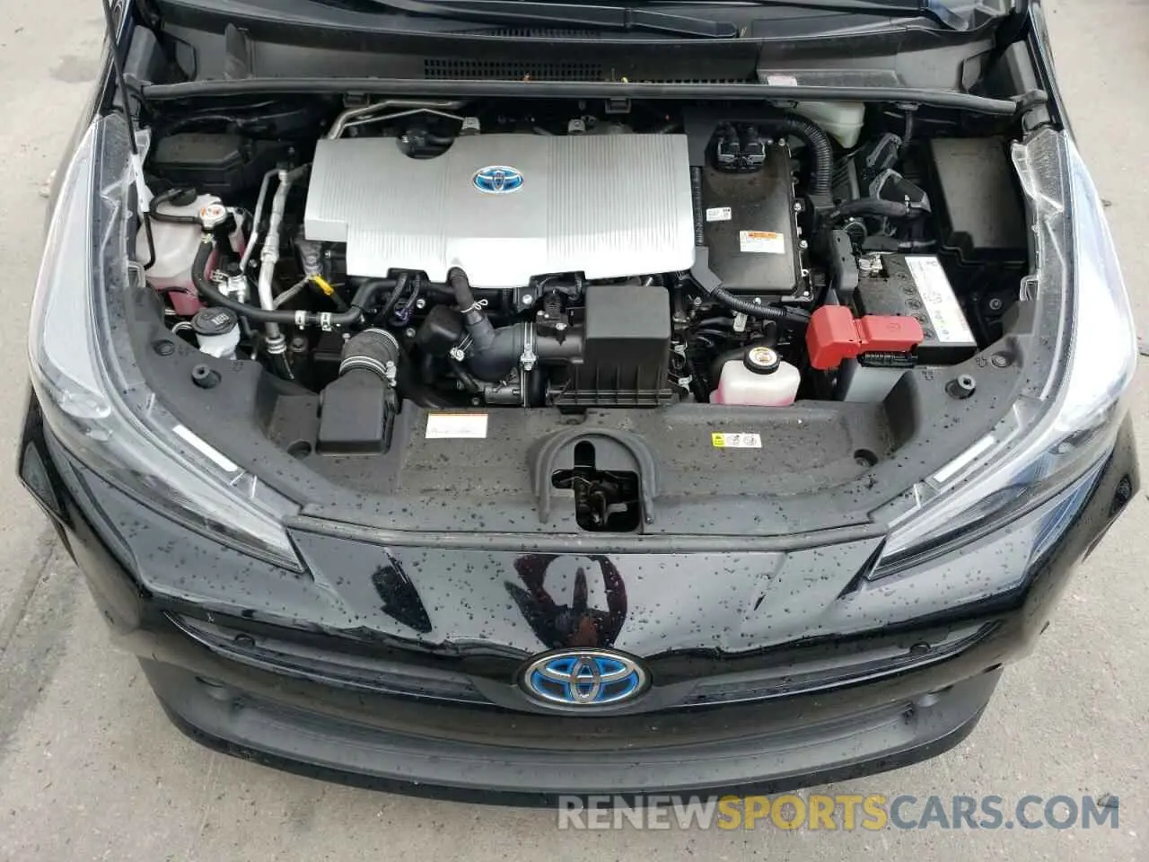 11 fotografías del automóvil dañado JTDKAMFU5N3166138 TOYOTA PRIUS NIGH 2022
