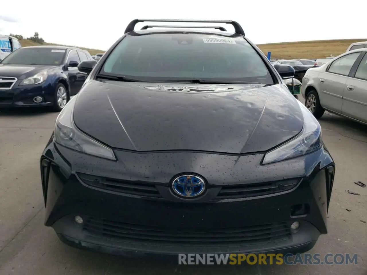 5 fotografías del automóvil dañado JTDKAMFU5N3166138 TOYOTA PRIUS NIGH 2022