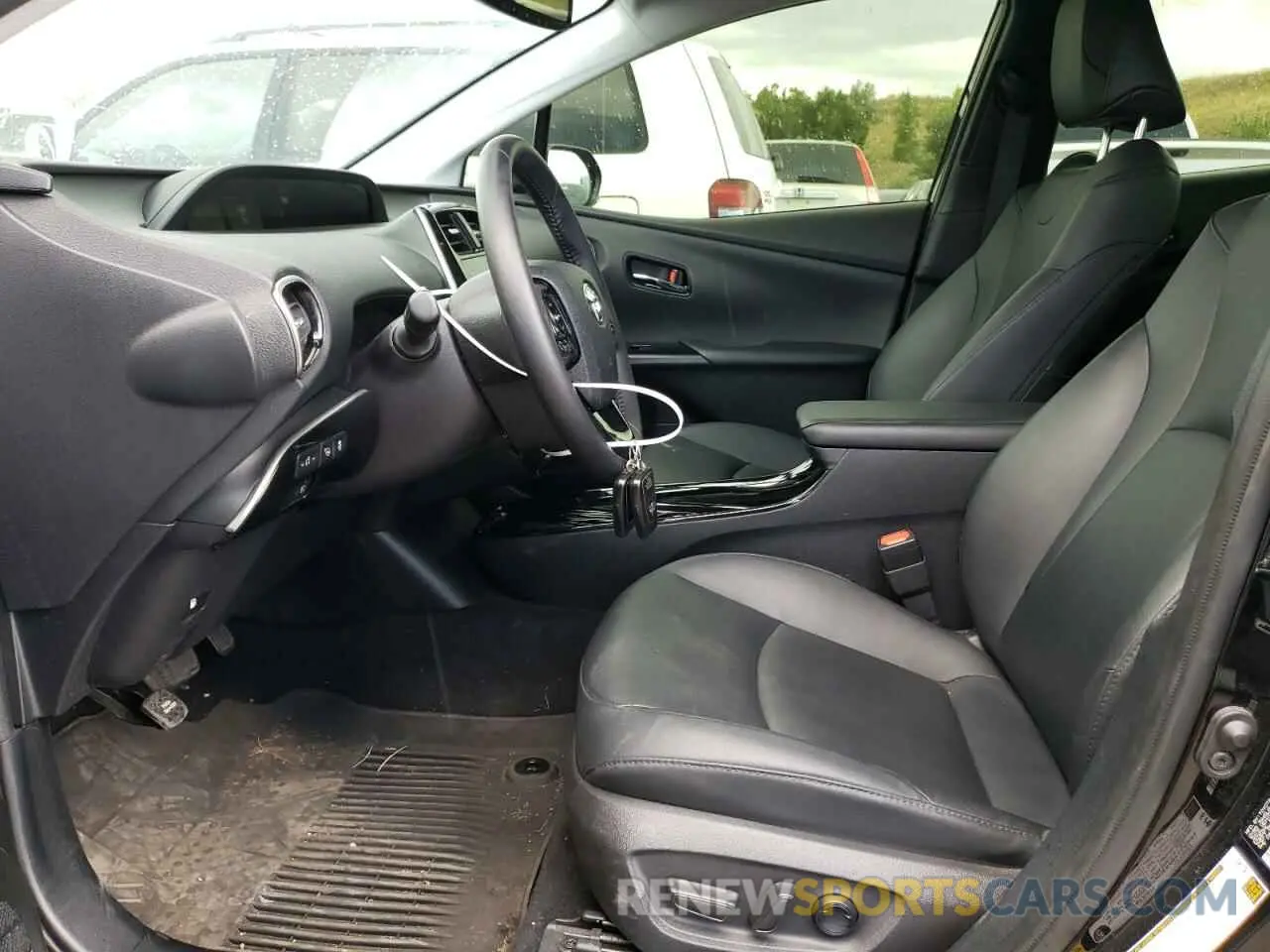 7 fotografías del automóvil dañado JTDKAMFU5N3166138 TOYOTA PRIUS NIGH 2022
