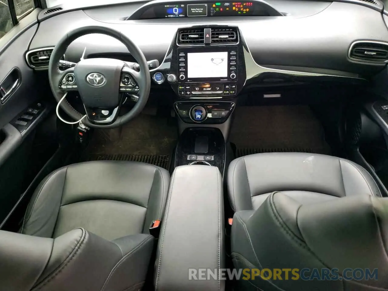8 fotografías del automóvil dañado JTDKAMFU5N3166138 TOYOTA PRIUS NIGH 2022