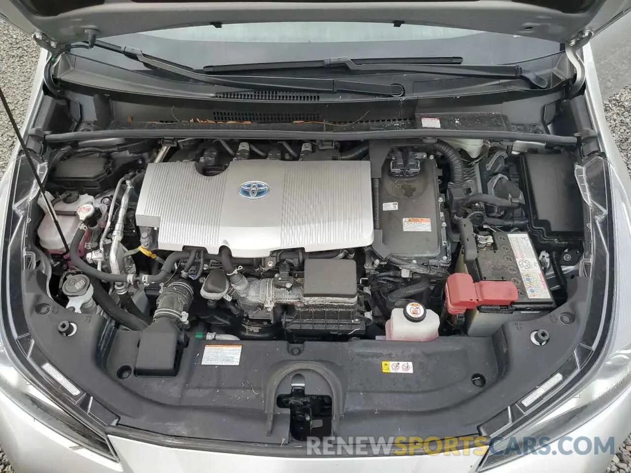 11 fotografías del automóvil dañado JTDKAMFU5N3175809 TOYOTA PRIUS NIGH 2022