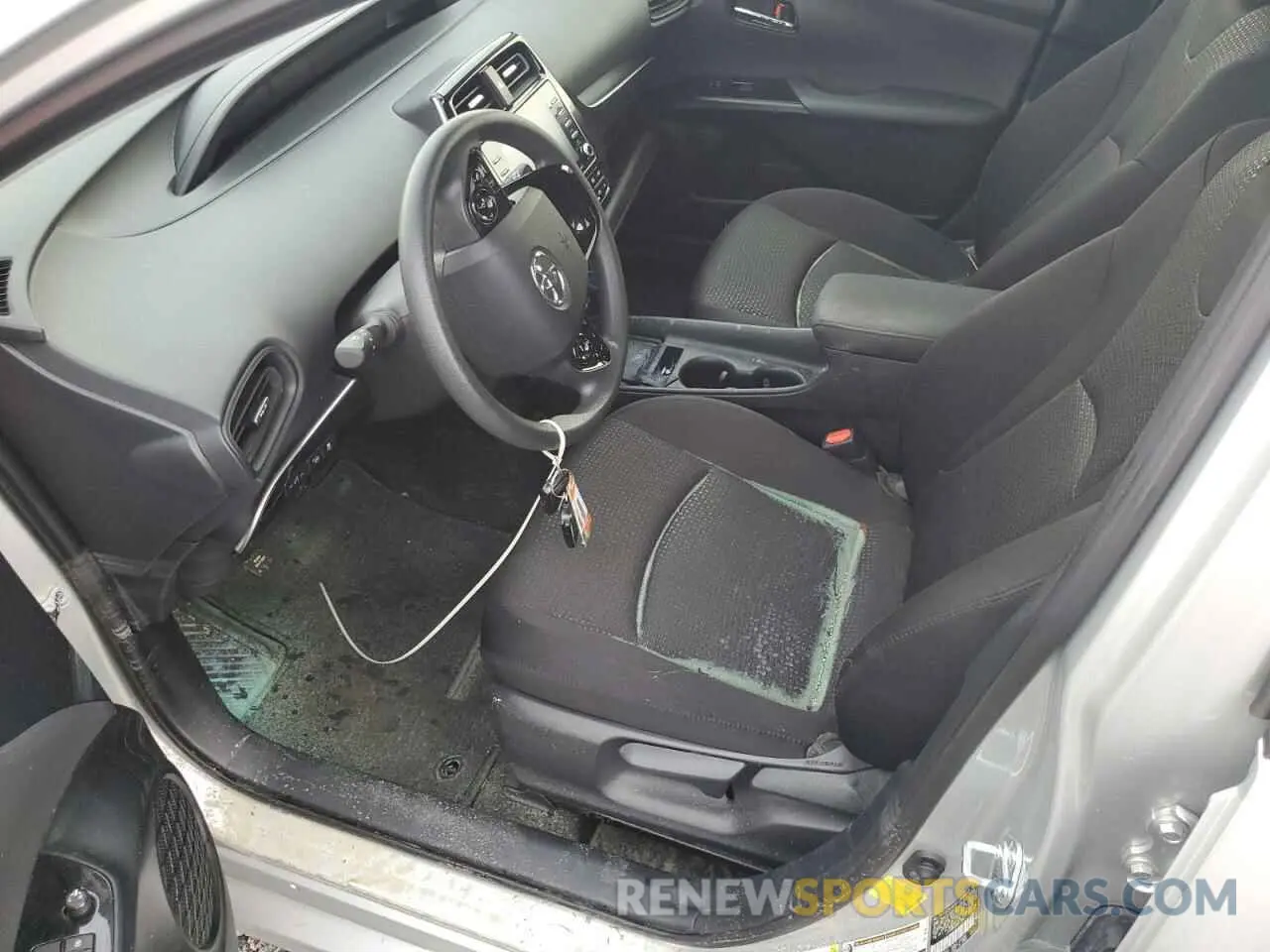 7 fotografías del automóvil dañado JTDKAMFU5N3175809 TOYOTA PRIUS NIGH 2022