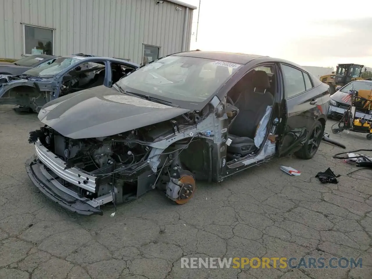 1 fotografías del automóvil dañado JTDKAMFU5N3178936 TOYOTA PRIUS NIGH 2022