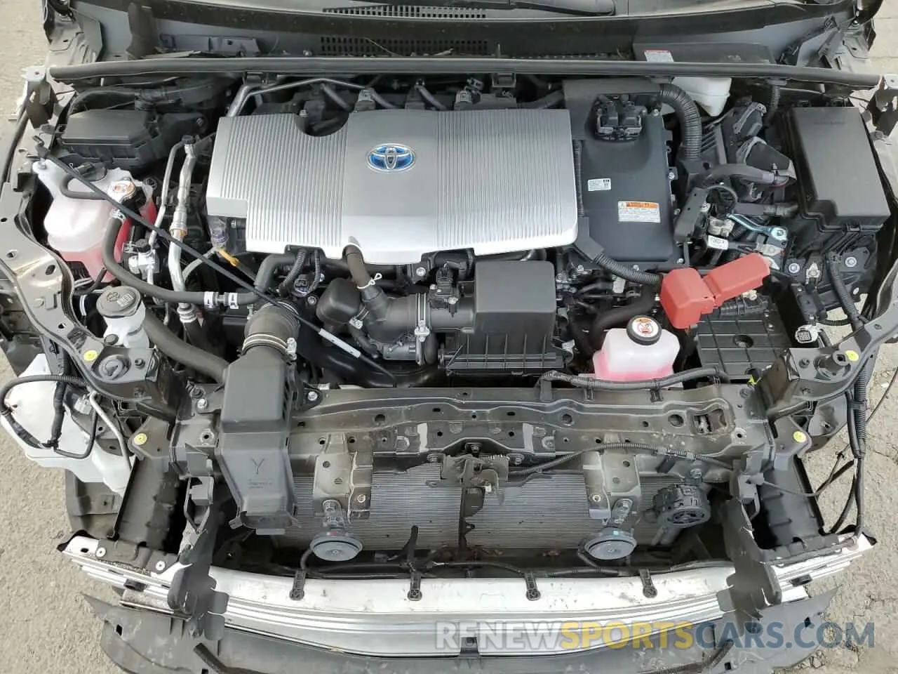 11 fotografías del automóvil dañado JTDKAMFU5N3178936 TOYOTA PRIUS NIGH 2022