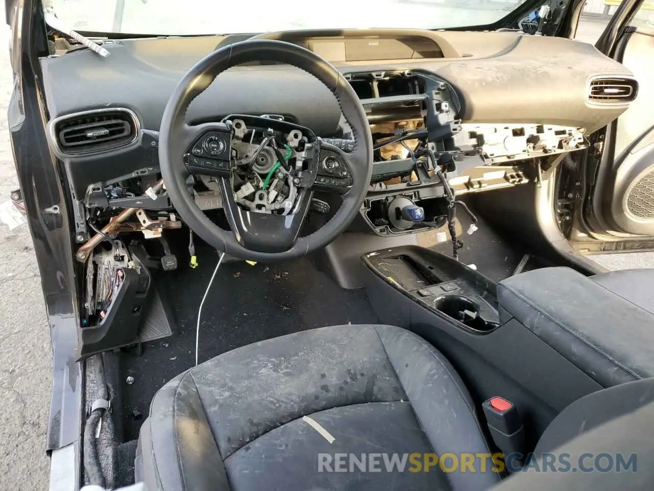 8 fotografías del automóvil dañado JTDKAMFU5N3178936 TOYOTA PRIUS NIGH 2022