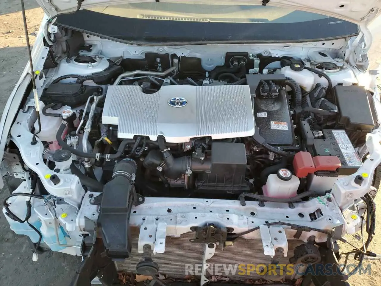12 fotografías del automóvil dañado JTDKAMFU5N3185210 TOYOTA PRIUS NIGH 2022