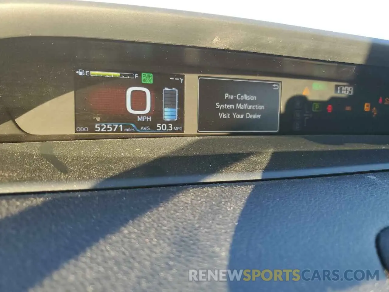 9 fotografías del automóvil dañado JTDKAMFU5N3185210 TOYOTA PRIUS NIGH 2022