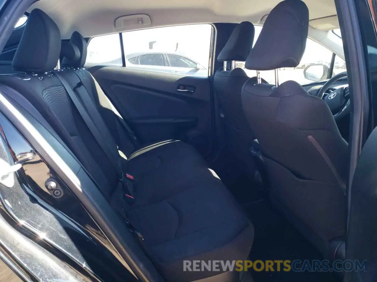 10 fotografías del automóvil dañado JTDKAMFU6N3157707 TOYOTA PRIUS NIGH 2022