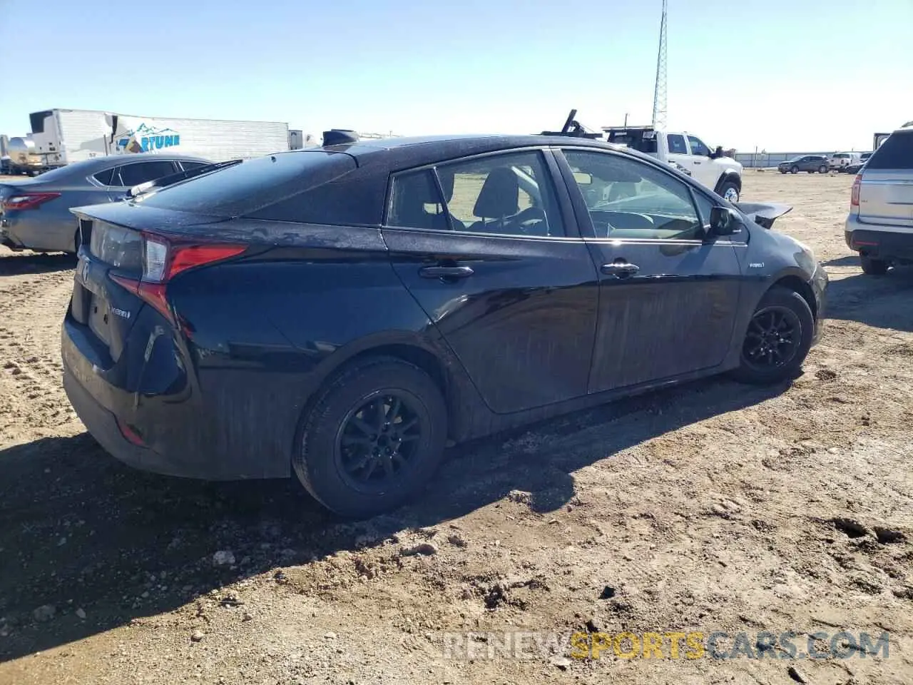 3 fotografías del automóvil dañado JTDKAMFU6N3157707 TOYOTA PRIUS NIGH 2022