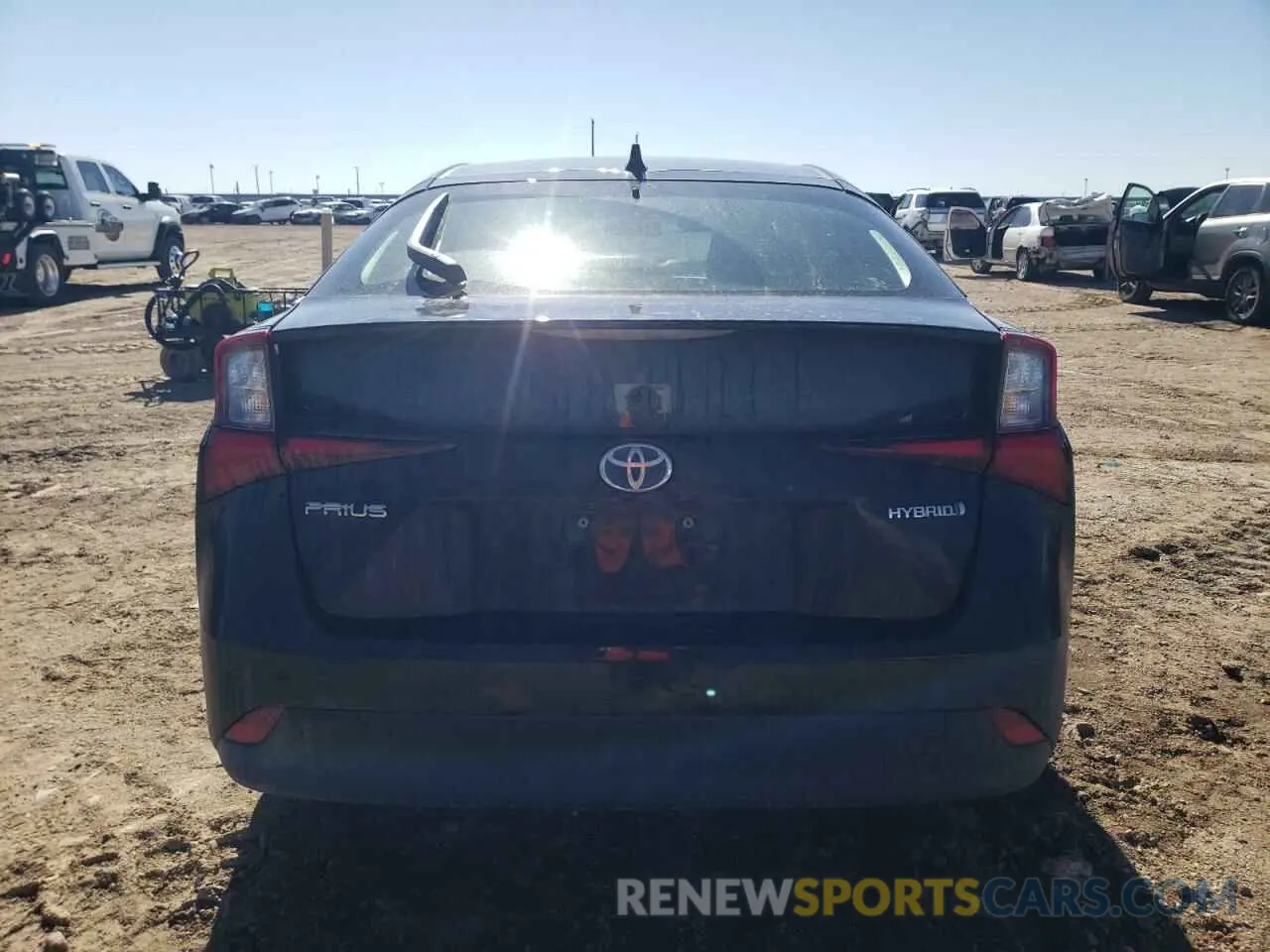 6 fotografías del automóvil dañado JTDKAMFU6N3157707 TOYOTA PRIUS NIGH 2022