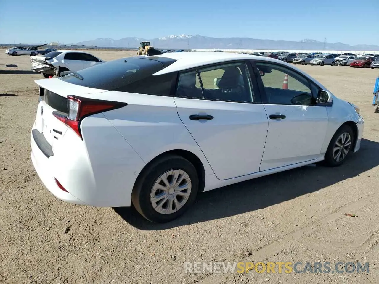 3 fotografías del automóvil dañado JTDKAMFU6N3173339 TOYOTA PRIUS NIGH 2022