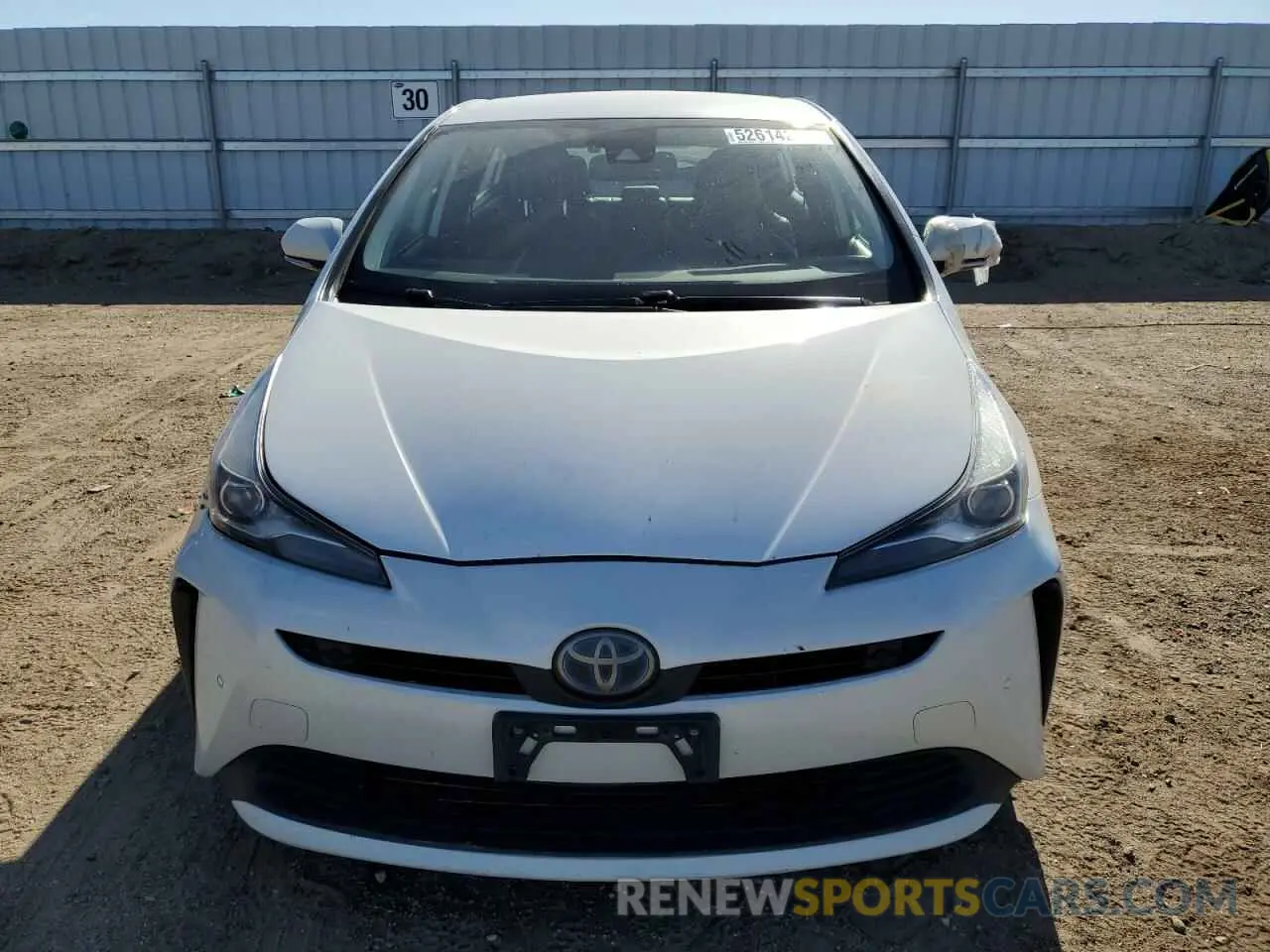 5 fotografías del automóvil dañado JTDKAMFU6N3173339 TOYOTA PRIUS NIGH 2022