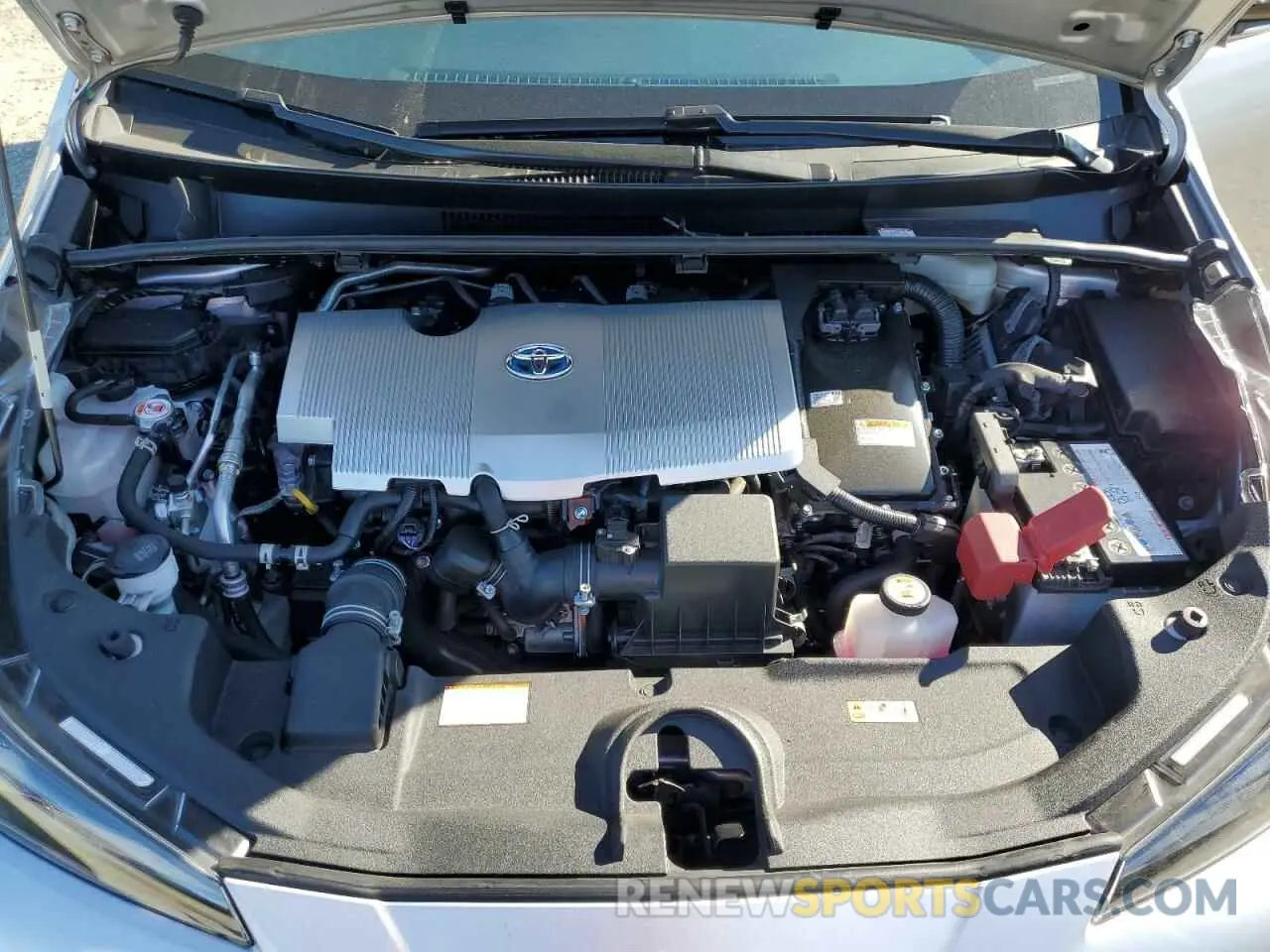 11 fotografías del automóvil dañado JTDKAMFU6N3174068 TOYOTA PRIUS NIGH 2022