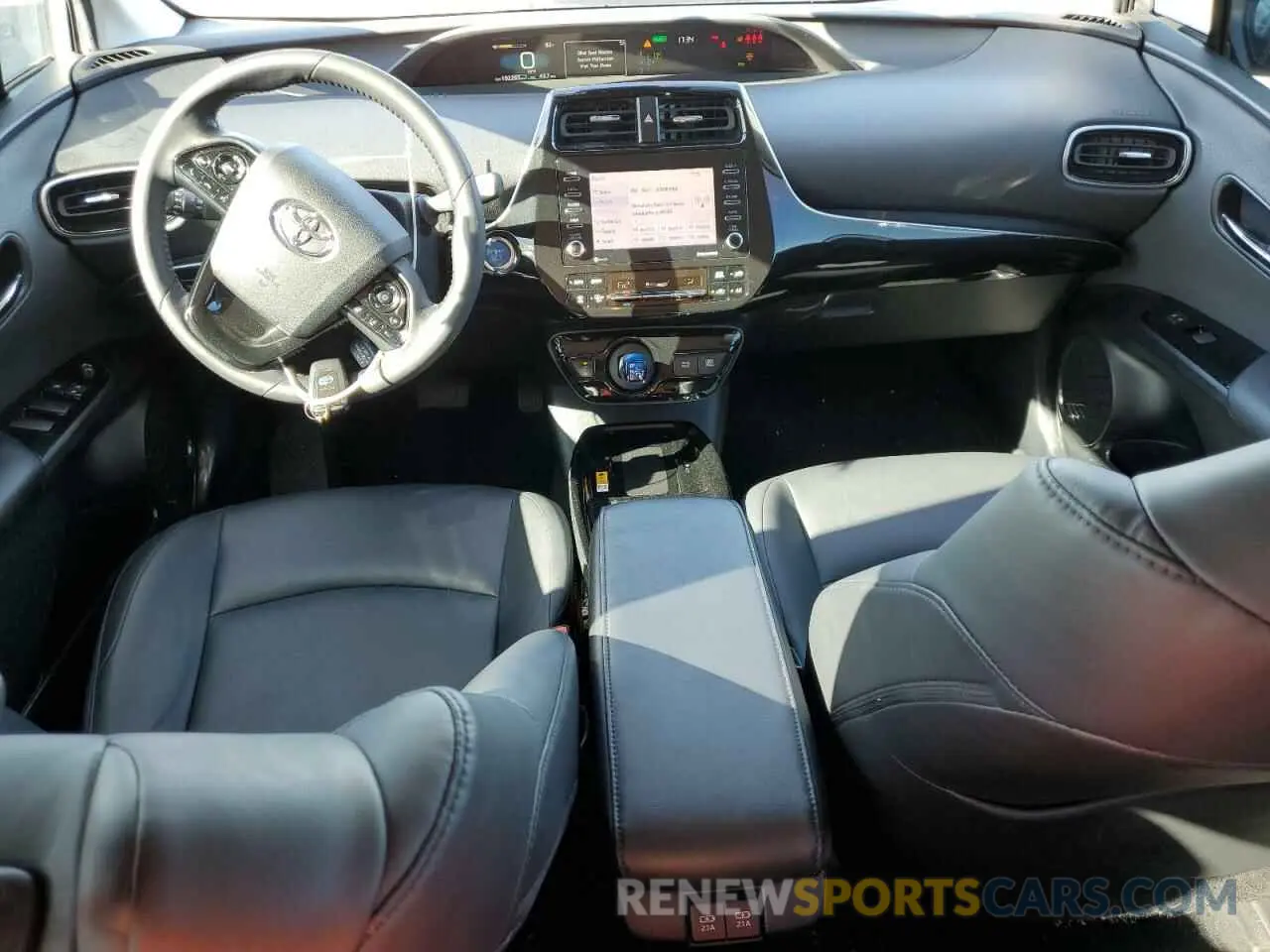8 fotografías del automóvil dañado JTDKAMFU6N3174068 TOYOTA PRIUS NIGH 2022