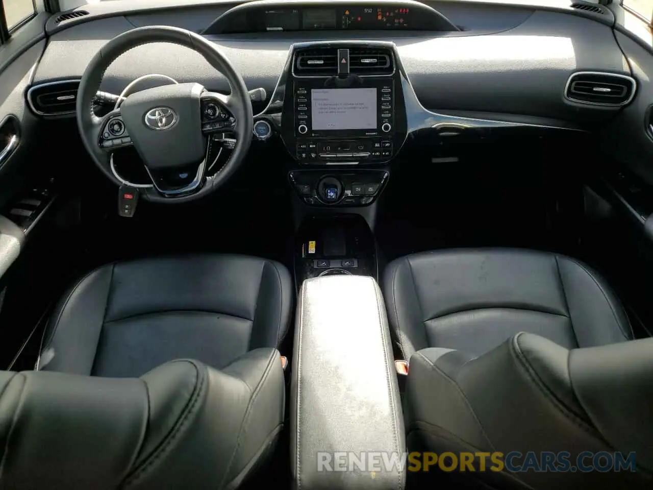 8 fotografías del automóvil dañado JTDKAMFU7N3155884 TOYOTA PRIUS NIGH 2022