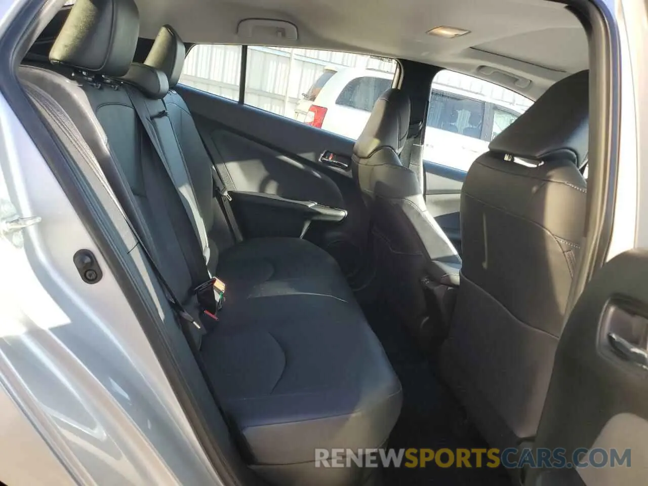 10 fotografías del automóvil dañado JTDKAMFU7N3170871 TOYOTA PRIUS NIGH 2022