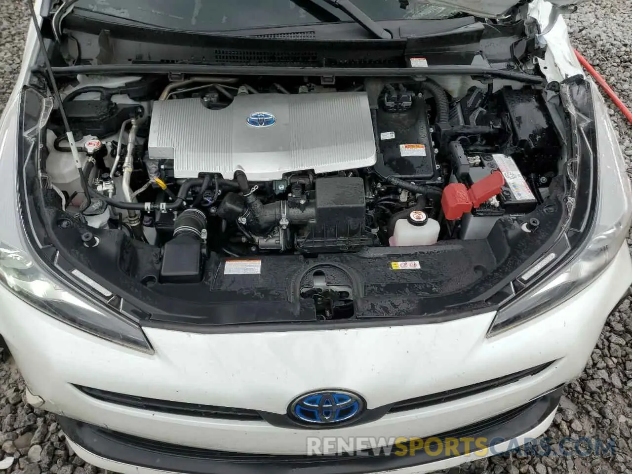 11 fotografías del automóvil dañado JTDKAMFU7N3178131 TOYOTA PRIUS NIGH 2022