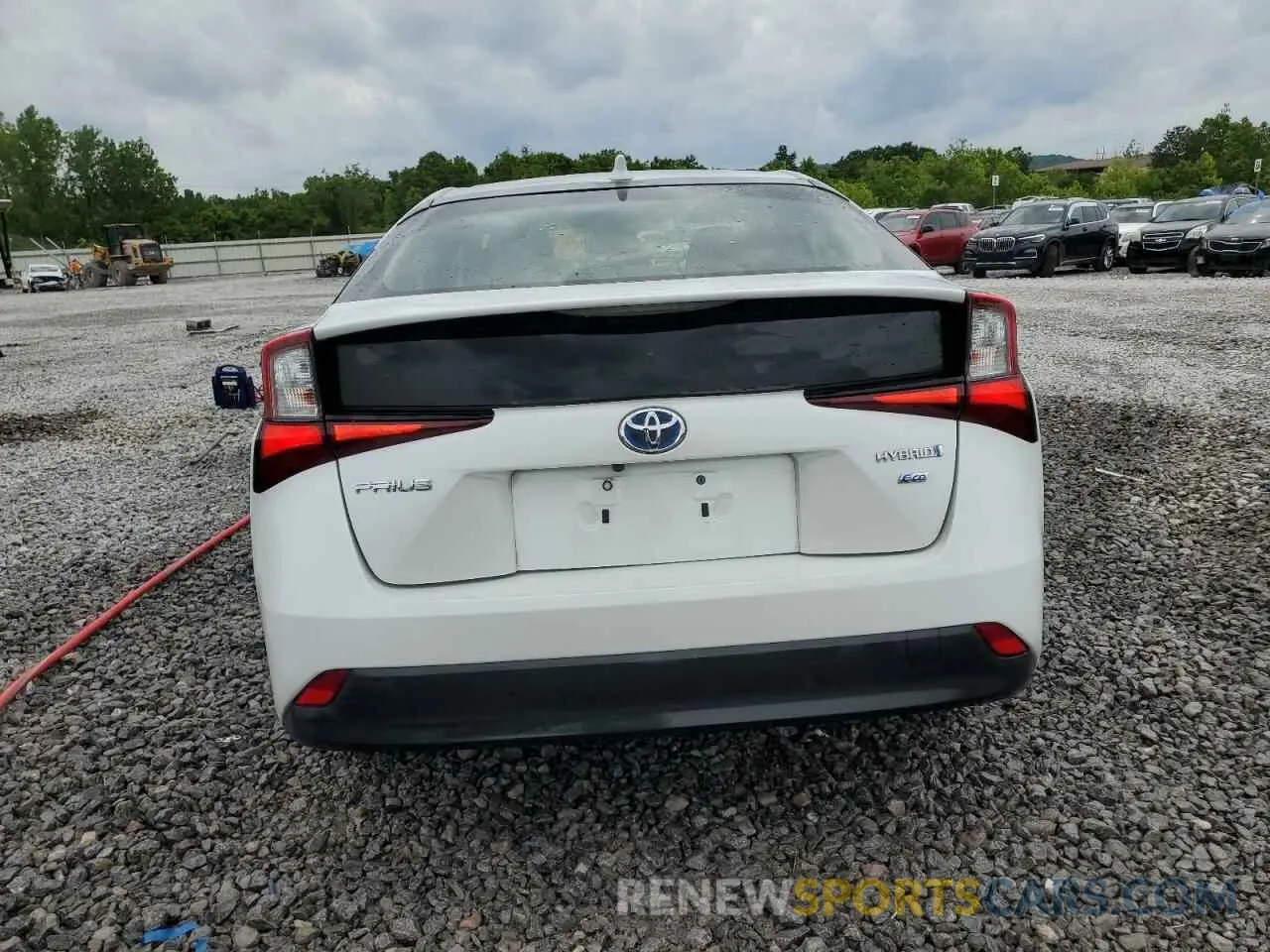 6 fotografías del automóvil dañado JTDKAMFU7N3178131 TOYOTA PRIUS NIGH 2022