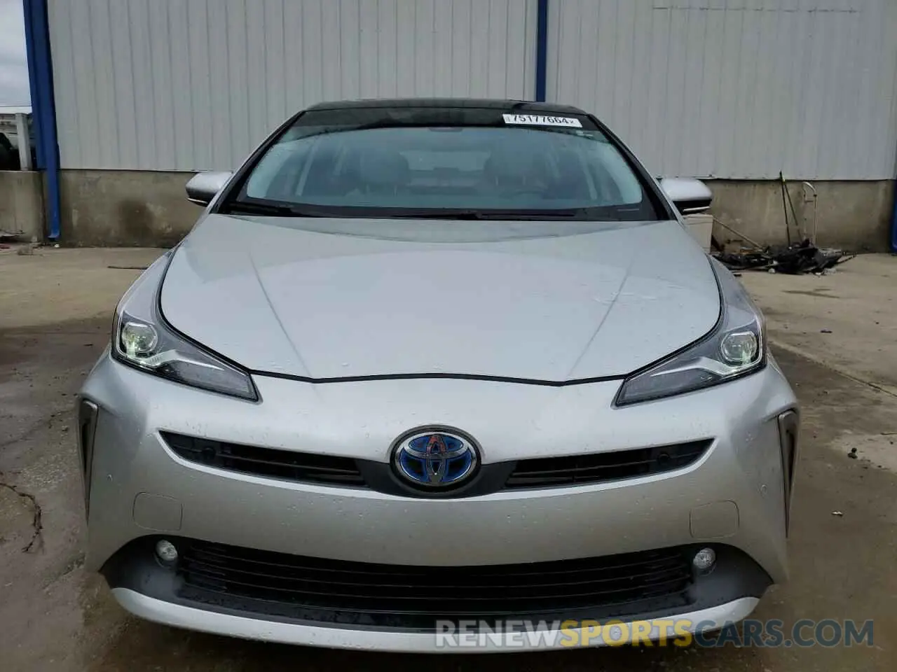 5 fotografías del automóvil dañado JTDKAMFU7N3179408 TOYOTA PRIUS NIGH 2022