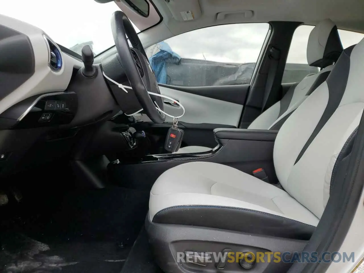 7 fotografías del automóvil dañado JTDKAMFU7N3179408 TOYOTA PRIUS NIGH 2022