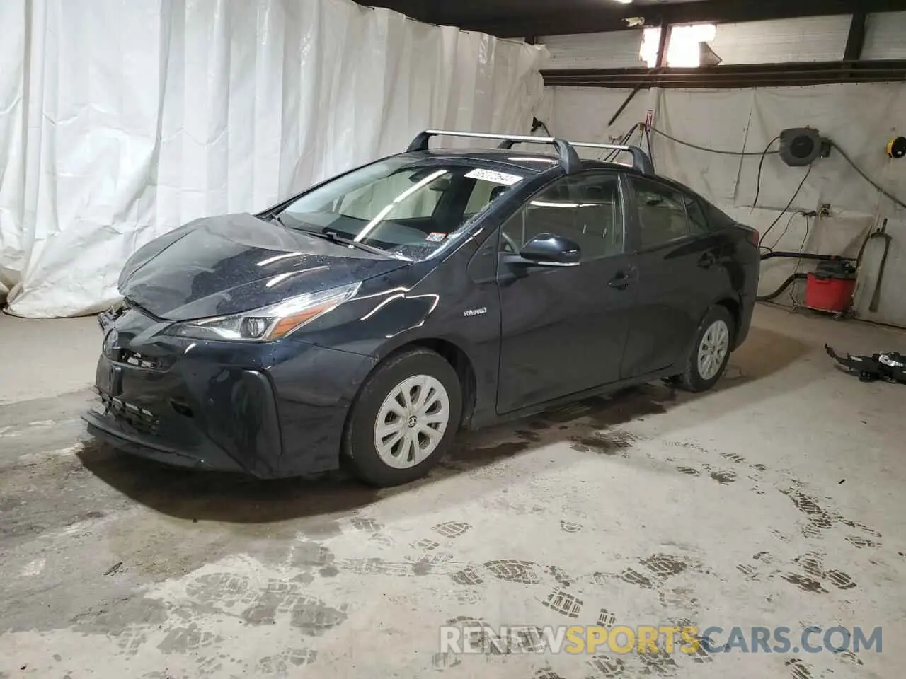 1 fotografías del automóvil dañado JTDKAMFU7N3187069 TOYOTA PRIUS NIGH 2022
